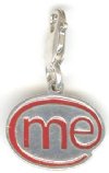 Sterling Silver 15x16mm "Me" Pendant